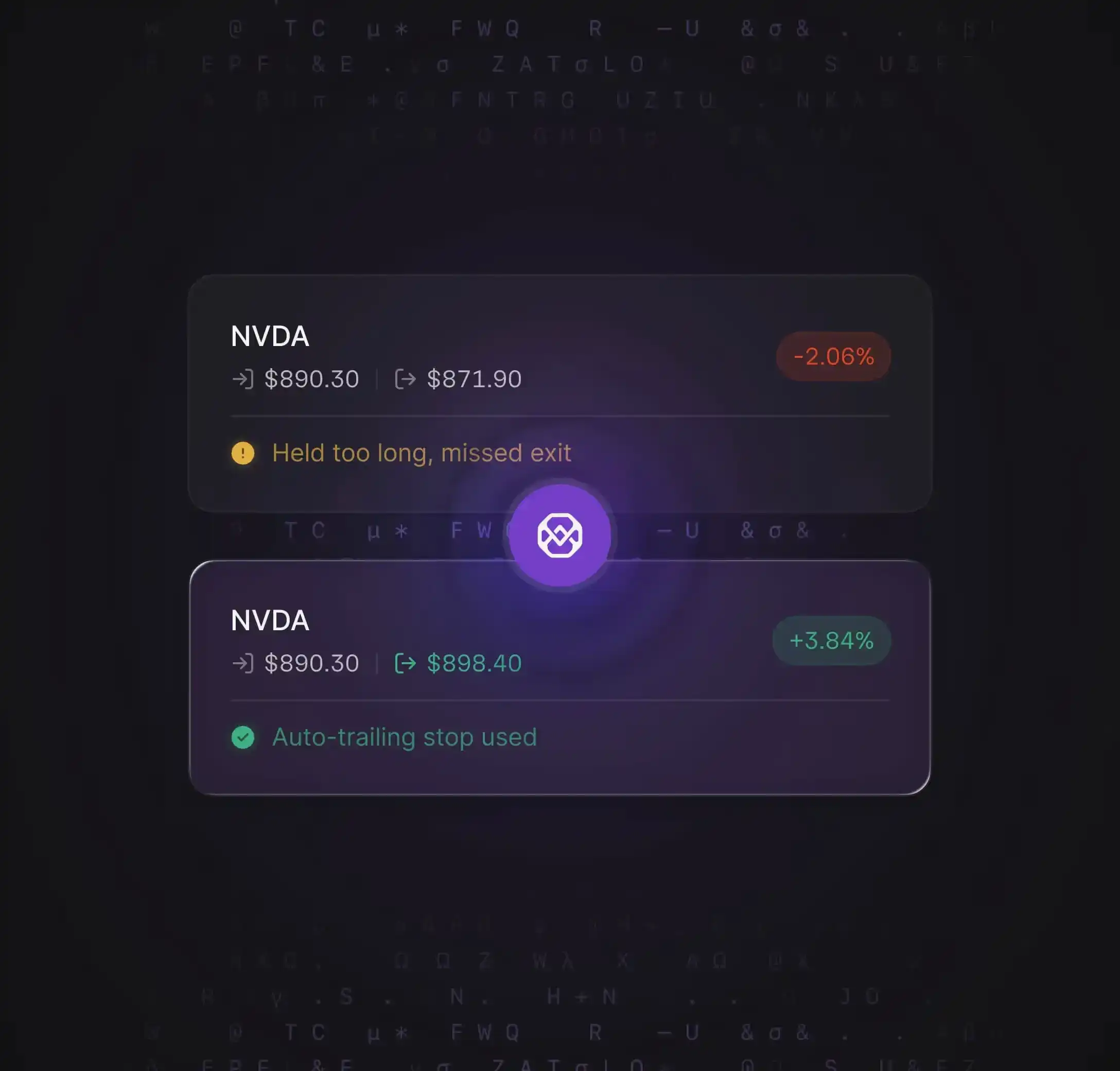 AI-filtered crypto news stream for GCC markets, trading performance metrics